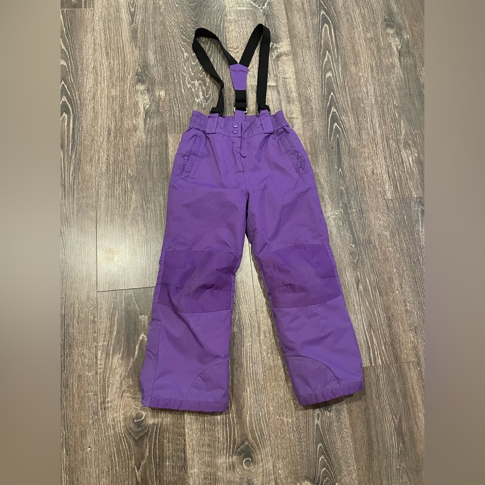 Purple Kids Snow Pants